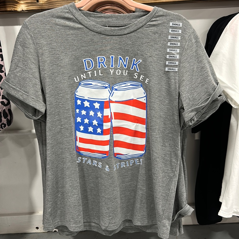 Drink until you see Stars and Stripes